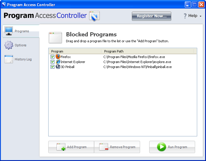 Program Access Controller