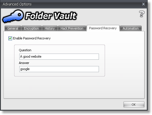 Password Recovery